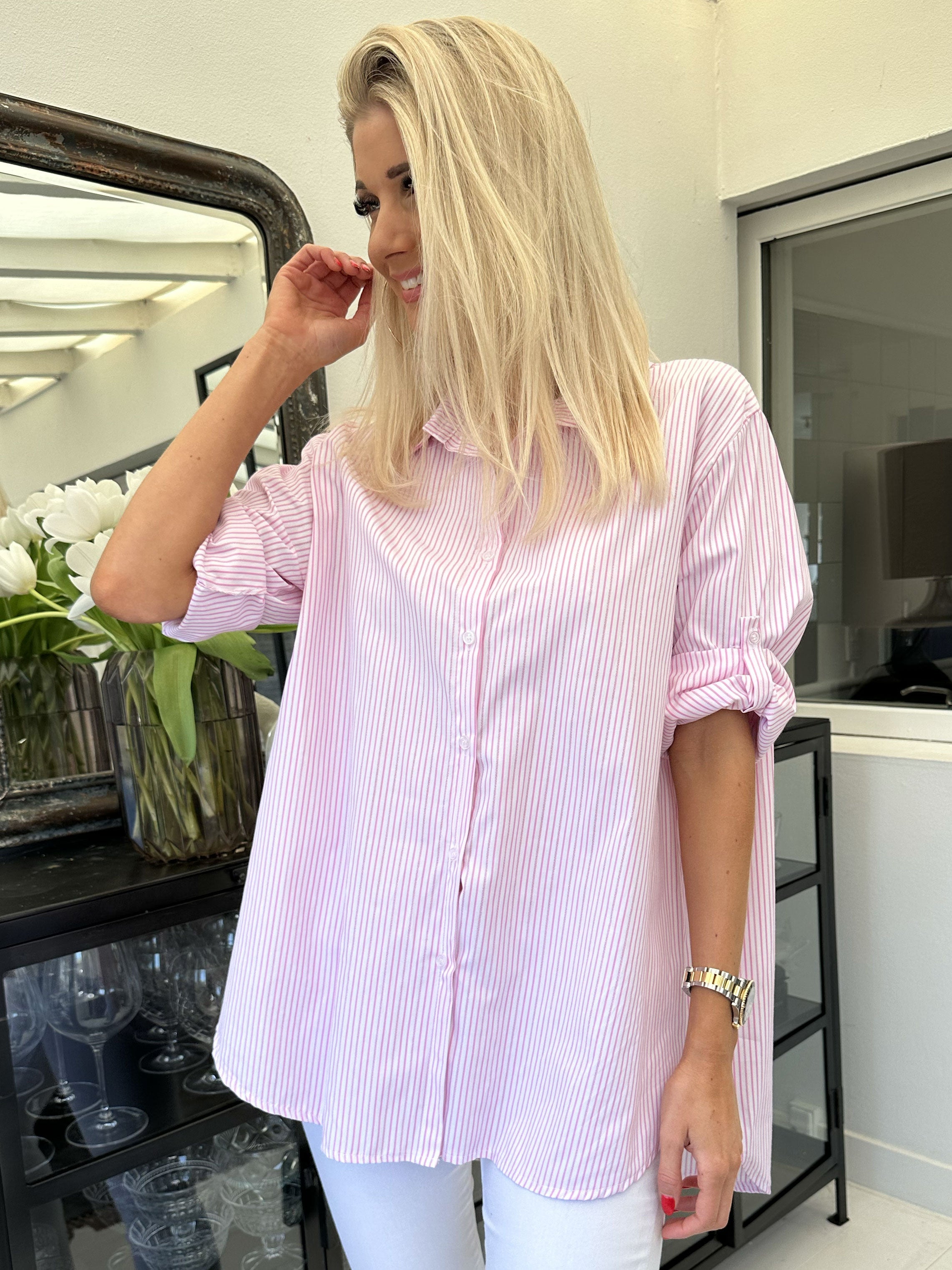 Johanne - Söt randig skjorta